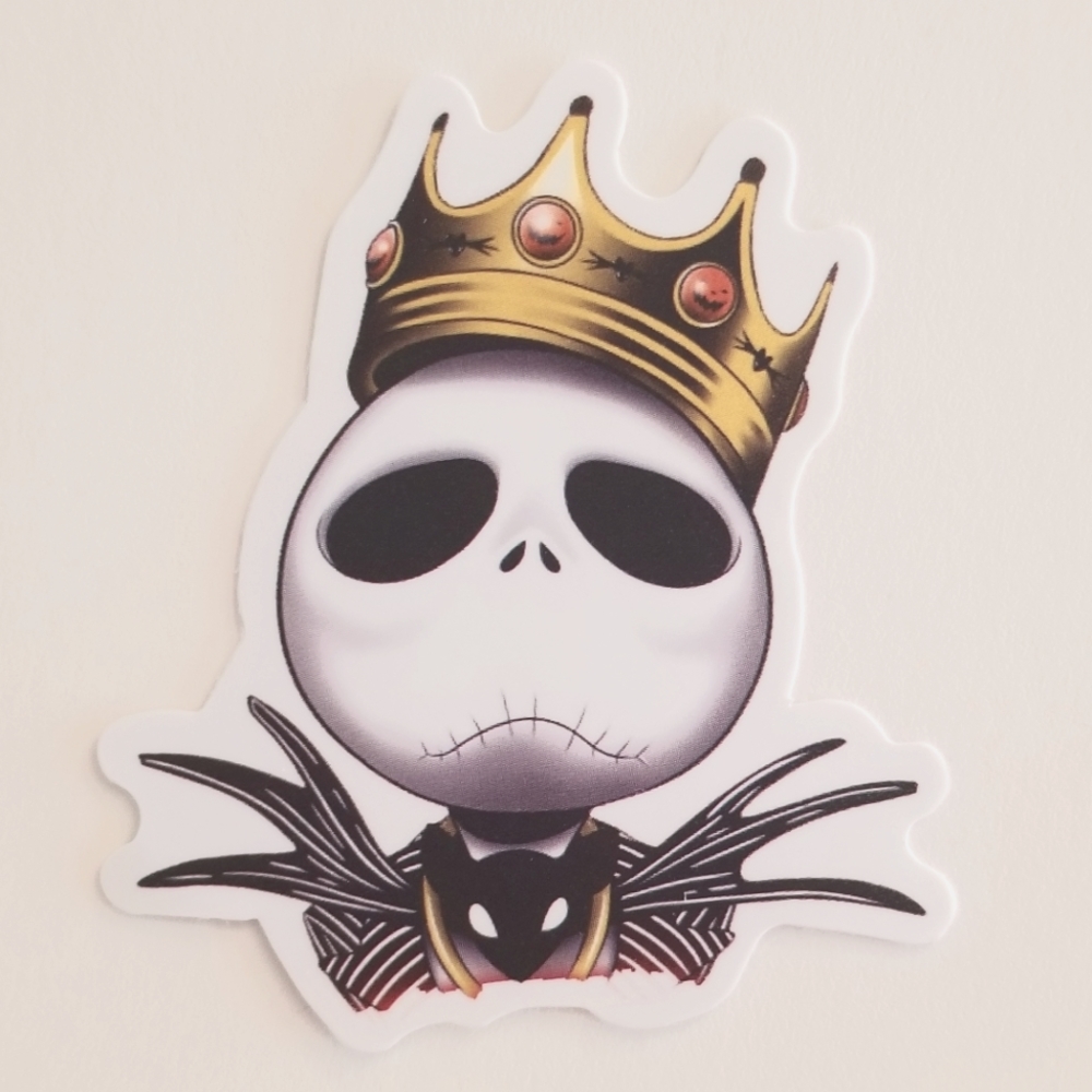 10/$10 Jack Skellington Notorious B.I.G. Sticker